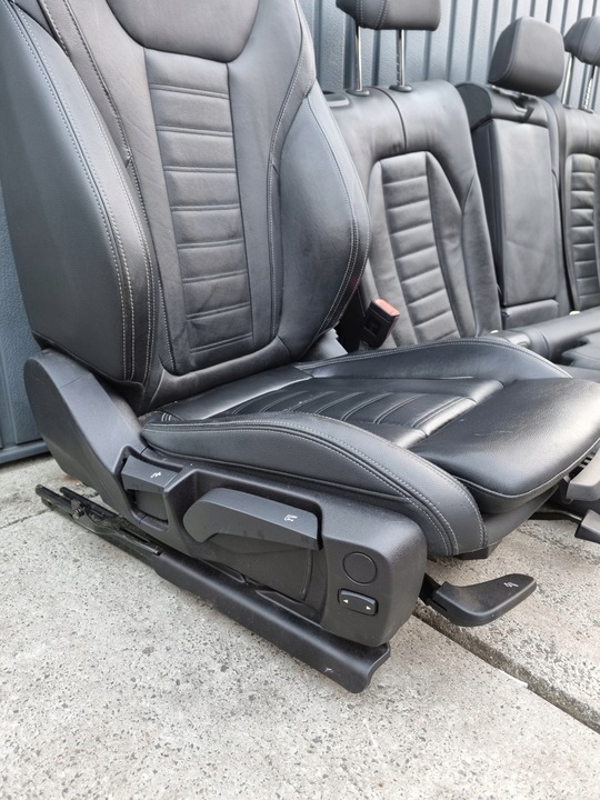 фото №7, Bmw x3 g01 сиденья м-пакет чёрные