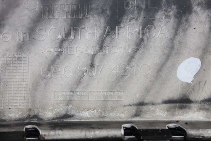 фото №12, Бампер зад задній vw polo v mk5 cross 6r pdc датчики паркування планка