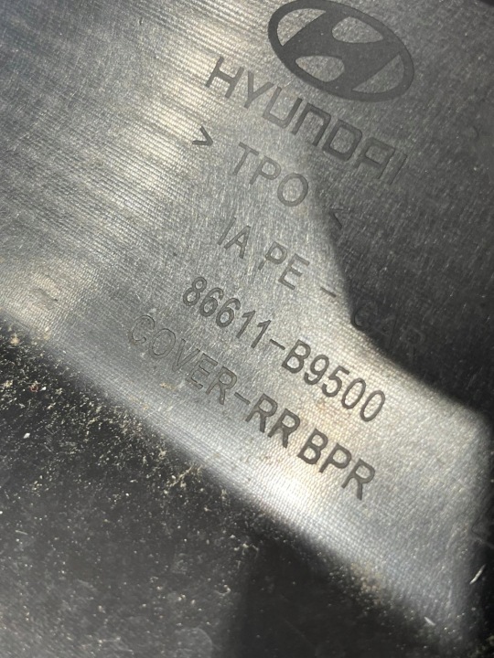 фото №6, Бампер hyundai i 10 ii i10 рестайлинг зад задний 86611-b9500 org