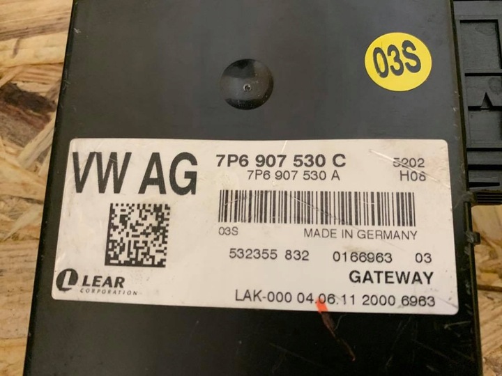 фото №6, Навигация считыватель dvd vw touareg 7p 7p6919603