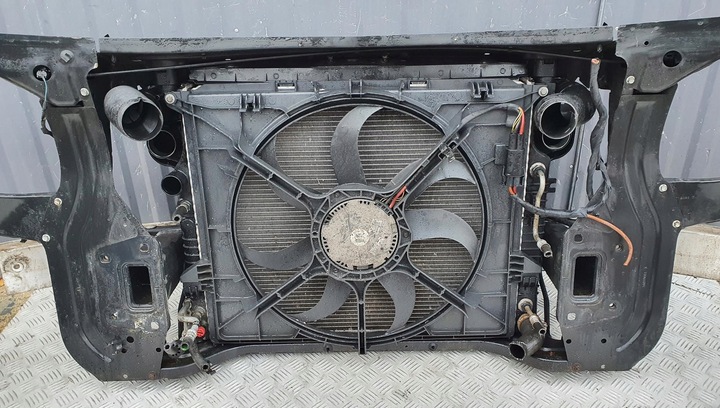 фото №6, Mercedes ml w164 3.0cdi 2006- pas переднє комплектний радіатор вентилятор