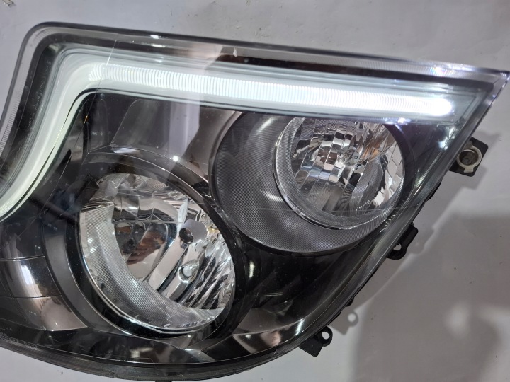 фото №15, Mercedes mp4 mp 4 actros звичайна + led фара ліве ліва фара a9618204039