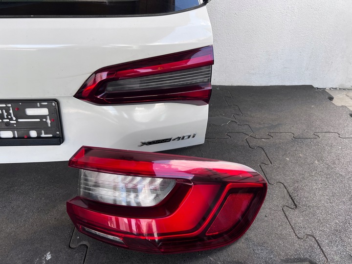 фото №6, Крышка зад задняя багажника лампы приводы bmw x5 g05 цвет a300