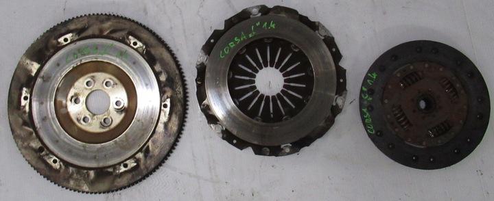 фото №1, Opel corsa c 1.4 16v 3d сцепление комплектные