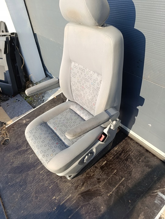 фото №11, Vw t5 t5 рестайлінг сидіння пасажира з podłokietnikami ox з основа