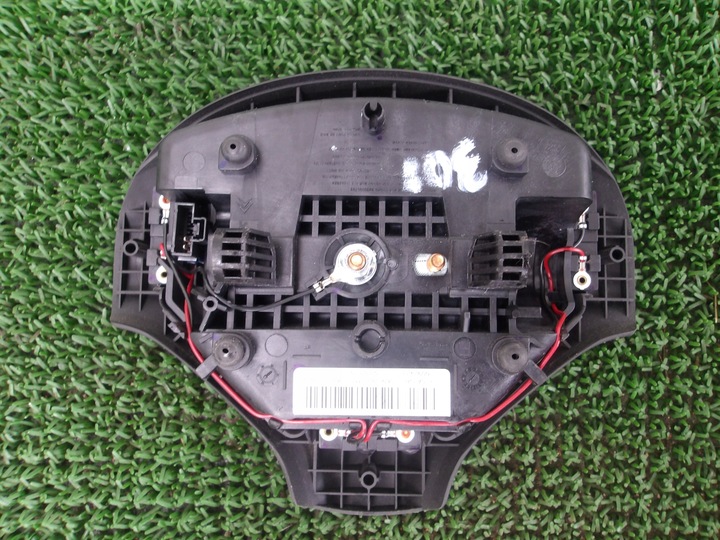 фото №8, Peugeot 308 t7 07- панель консоль подушка безопасности ремни kpl оригинальный номер