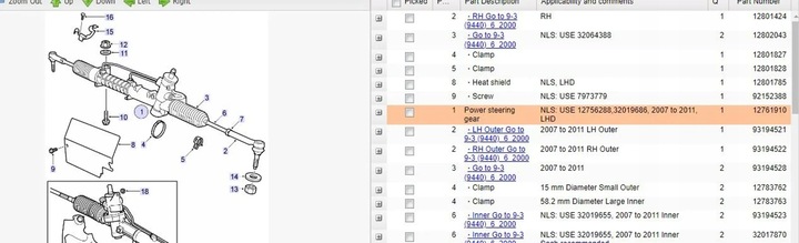 фото №8, Saab 9-3 ver2 2009 трансмиссия рулевые