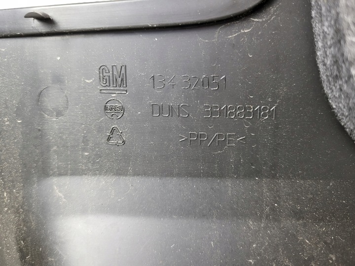 фото №7, Opel astra v k 16r оббивка кришки багажника захист універсал 13432051