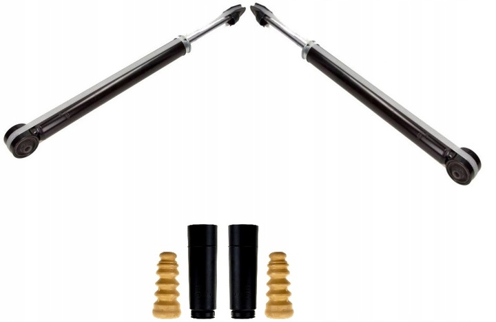 фото №1, 2x амортизатори захисні накладки відбійники зад audi tt 1998-2007 a3 8l 1996-2003 ##