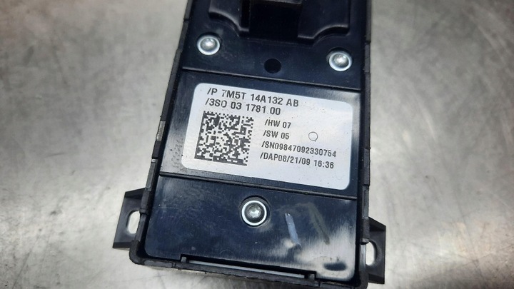 фото №5, Переключатель стекло левый перед ford focus mk2 рестайлинг 1.6b 09r hb 7m5t-14a132-ab