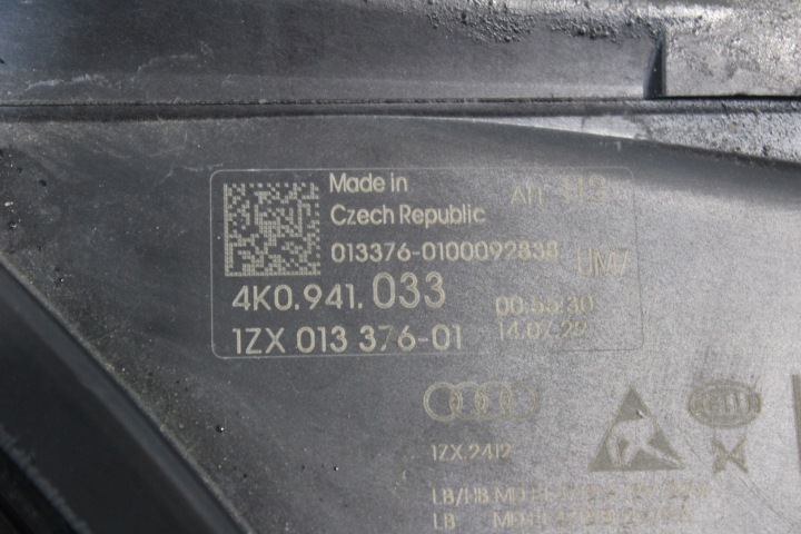 фото №9, Фара левая перед audi a6 c8 полный led oem 4k0941033