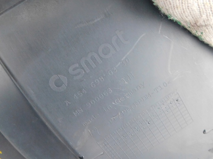 фото №4, Smart forfour i 2006r подкрылок левый зад