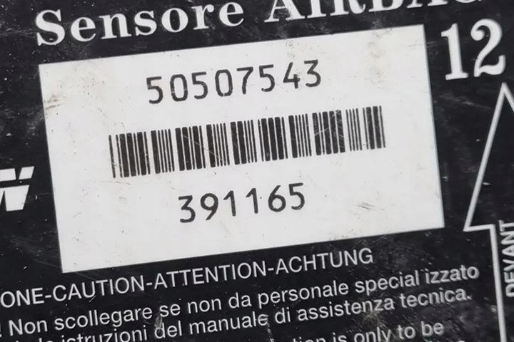 фото №1, Модуль подушка безпеки alfa romeo 159 спортивний універсал 939_ 50507543 2.4l дизель 147kw