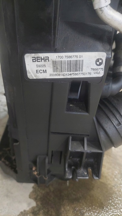 фото №5, Bmw x5 e70 07-13r 3.0 d радиатор вентилятор комплект