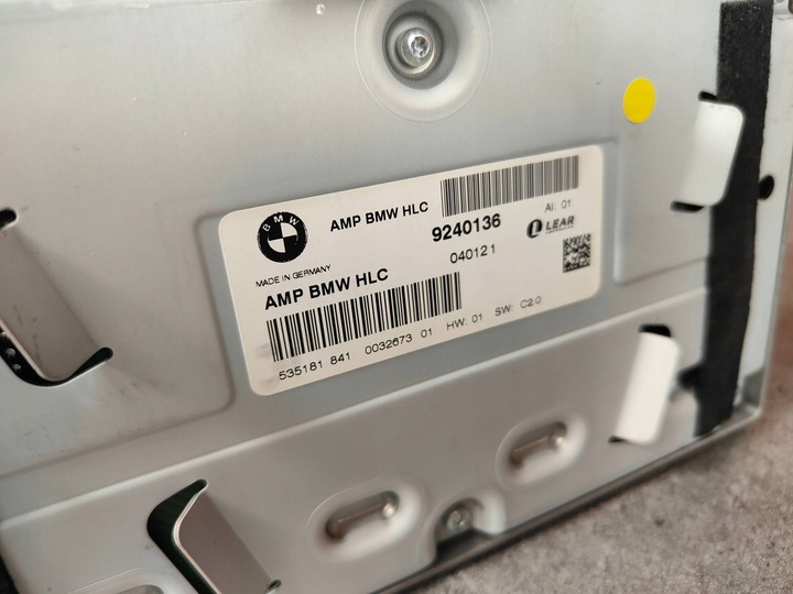 фото №11, Озвучення динаміки hifi джгут підсилювач bmw x5 e70 9240136 комплект