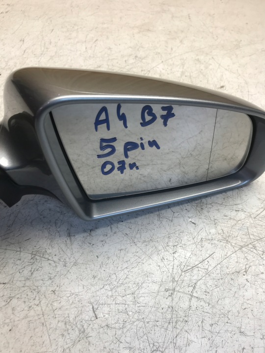 фото №5, Дзеркало праве 5 pin audi a4 b7 07r європа