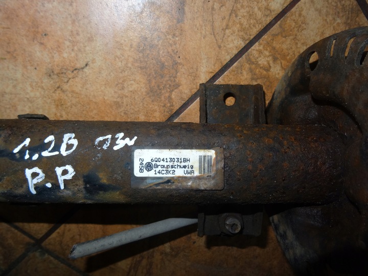 фото №5, Fabia 1.2b 03' амортизатор правый перед 6q04130311