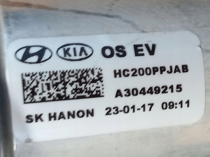 фото №6, Комплект радиатор hyundai kona ev 2018- 25310k4010 97606-k4500