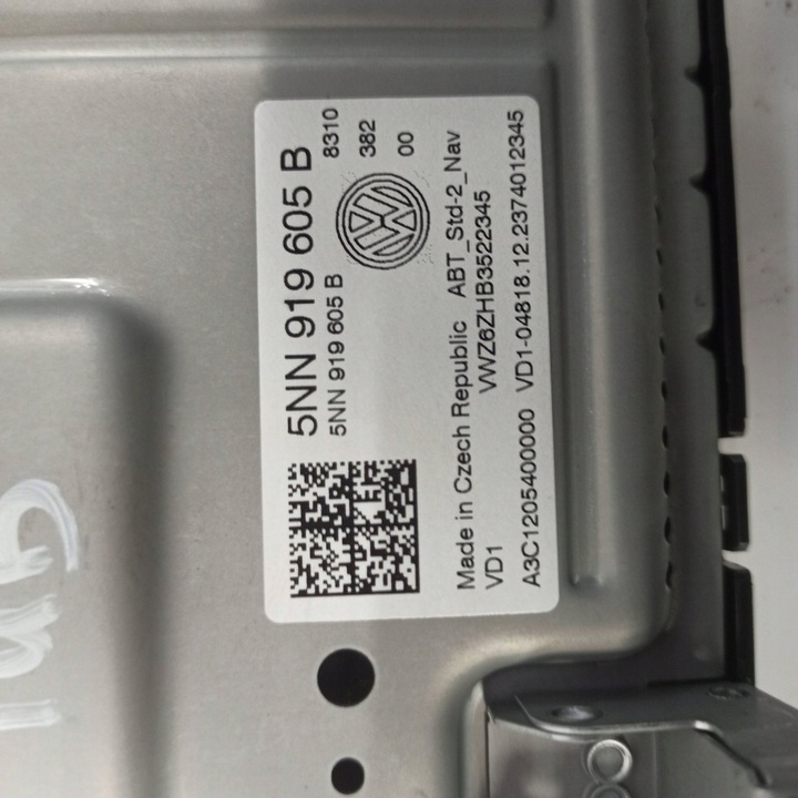 фото №11, Volkswagen polo vi 2024 монітор / дисплей / екран 5nn919605b