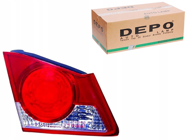 фото №1, Лампа запчастина внутрішня колір поворотник білий