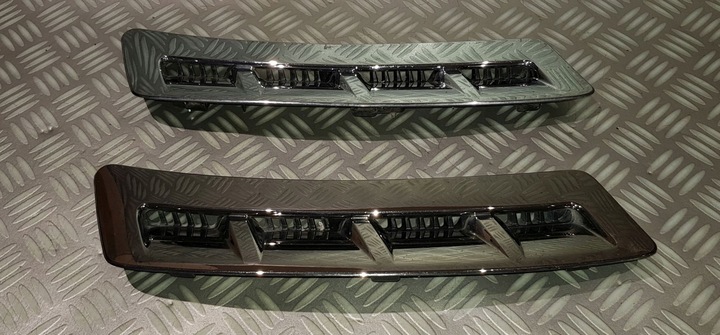 фото №13, Infiniti fx ii fx35 qx70 впуск воздуха крыльев решётка хром правые перед