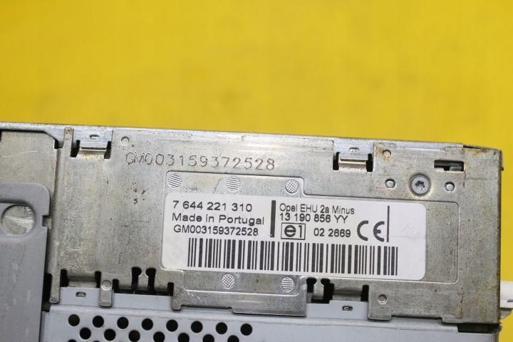 фото №7, Автомагнитола (радио, проигрыватель) cd zafira b 7644221310