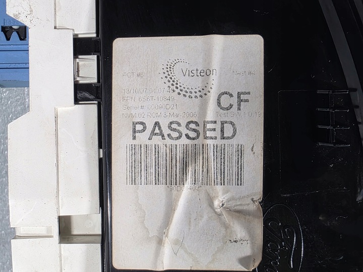 фото №10, Спидометр приборы ford fiesta mk6 fl ford fusion рестайлинг дизель 6s6t-10849cf