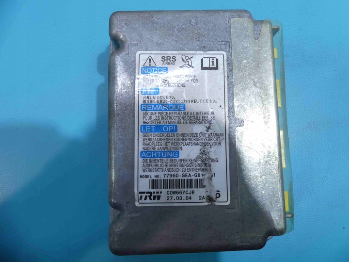 фото №12, 2x подушки подушка безпеки датчик honda accord vii 02- eu