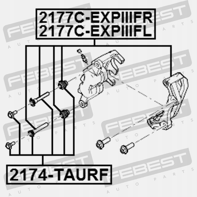 фото №4, Тримач затискач перед febest 2177c-expiiifl