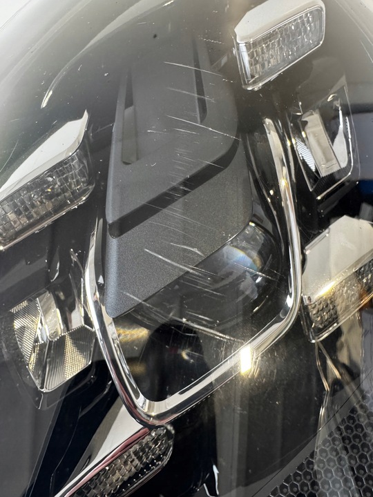 фото №6, Передняя левая лампа перед porsche cayenne 7p5 рестайлинг