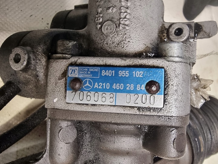 фото №8, Рейка рульового управління трансмісія кермова оригінальний номер a2104602884 mercedes e клас w210