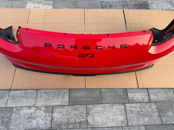 фото №8, Бампер зад porsche 991 911 991.2 рестайлинг gt3 оригинал хороший состояние!