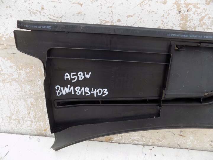 фото №5, Панель под лобовым стеклом audi a5 8w 8w1819403