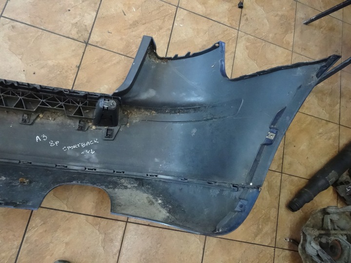 фото №10, Audi a3 8p бампер зад задній sportback 8p4807521