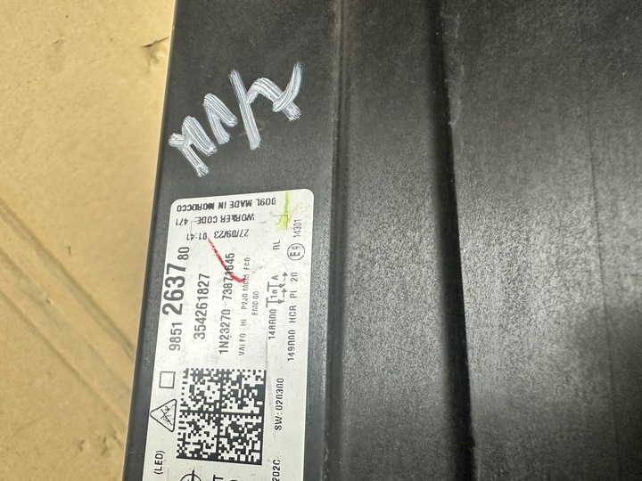 фото №8, Лампа повний led opel corsa f 9851263780