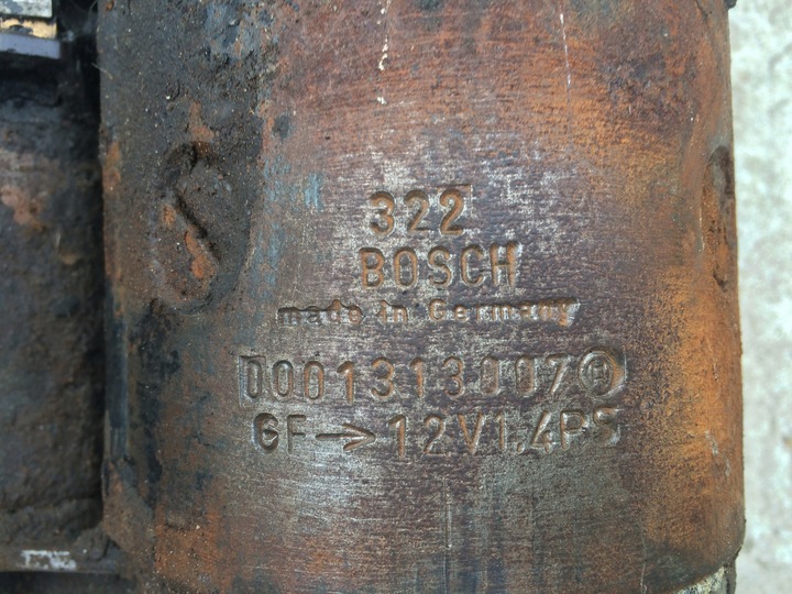 фото №6, Стартер mercedes w116 w123 w114 w115 r107 w108