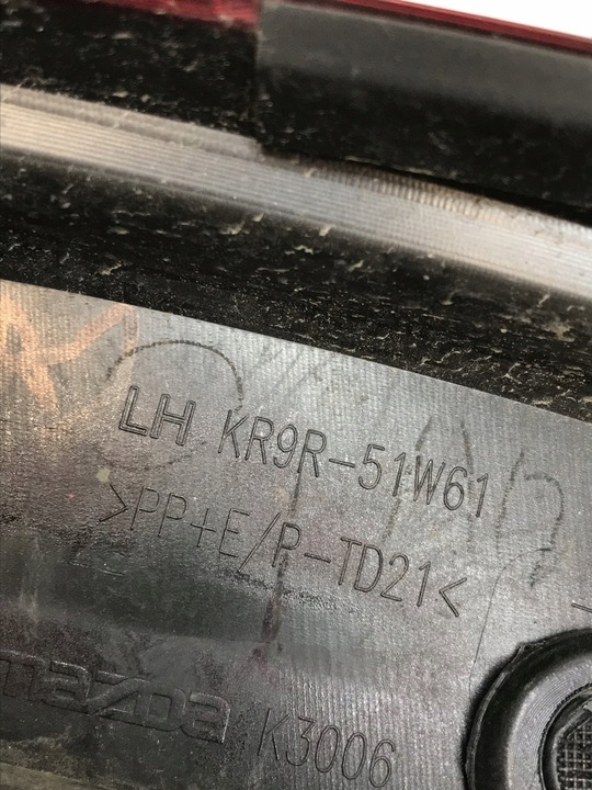 фото №15, Mazda cx-60 22- планка накладка левый зад kr9r-51w61