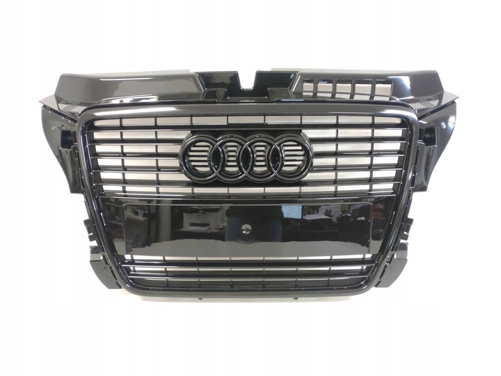 фото №8, Новый решётка радиатора решётка радиатор решётка бампера перед audi a3 2008-12 полный чёрный