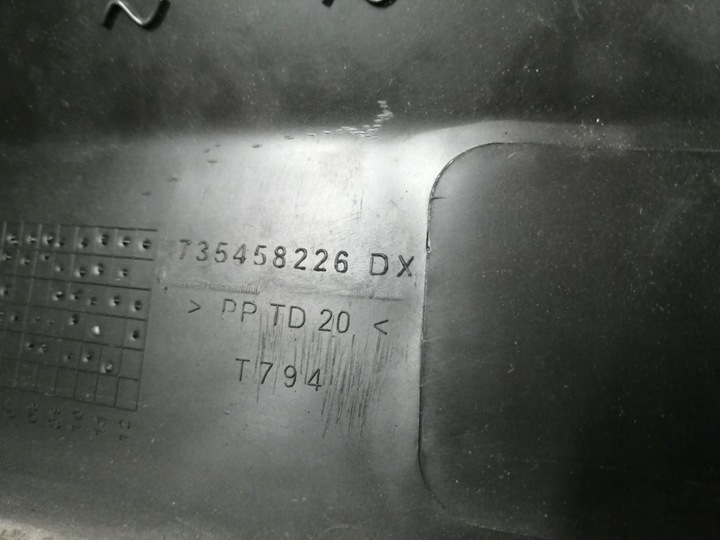 фото №11, Fiat деталь ii планка дверь правая зад