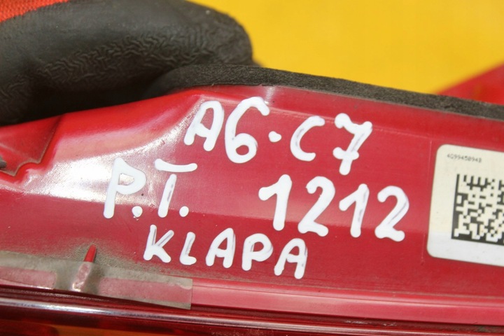 фото №9, Лампа w крышка багажника правые зад задняя audi a6 c7 универсал 4g9945094b