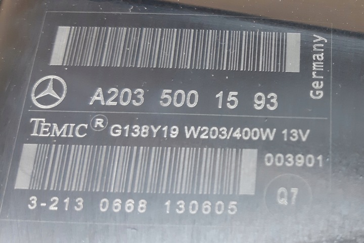 фото №13, Mercedes clk w209 вентилятор 400w рестайлінг