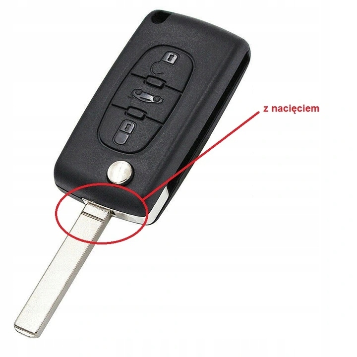 фото №6, Ключ pilot ask 433 peugeot 207 307 308 407 607 citroen