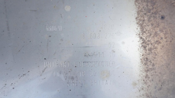 фото №5, Mini one cooper f56 вихлоп глушник 8603279 1.2 t