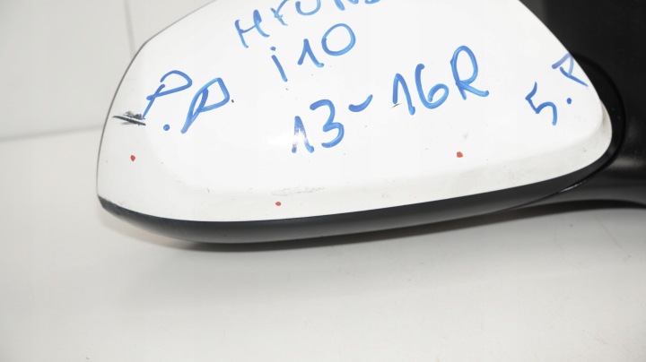 фото №11, Дзеркало праве hyundai i10 ii 2 13-16r 5pin pjw