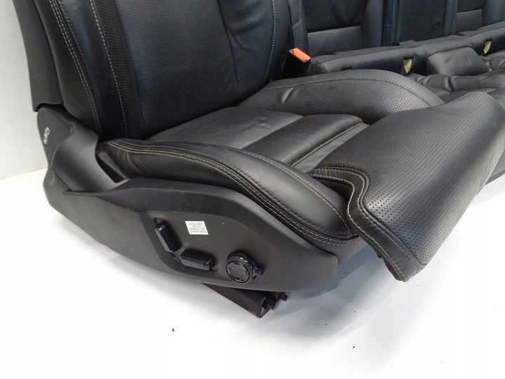 фото №12, Сидіння перед зад задні шкіра вентильовані volvo xc60 ii написи