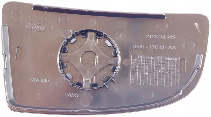 фото №14, Скло нижня дзеркало вкладка ford transit mk7 mk8 2014- 19- оригінальний номер