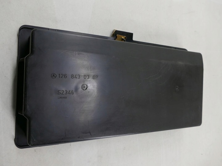 фото №3, Mercedes w126 se бардачок полка багажника левая 1268430307