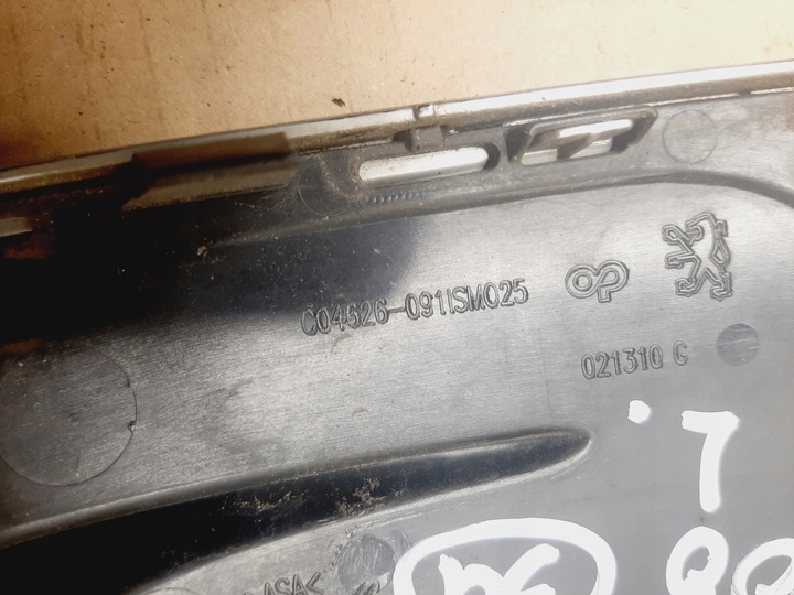 фото №7, Решётка бампер левая перед peugeot 5008 i 2009-2013 c04626-091ism025