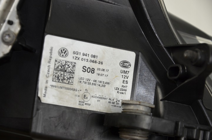 фото №15, Лампы vw golf vii рестайлинг ful led 5g1941082 5g1941081