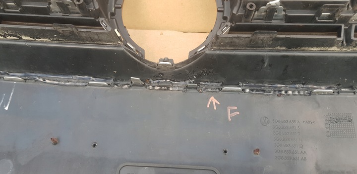 фото №9, Vw arteon решітка радіатора решітка 3g0853655a оригінал